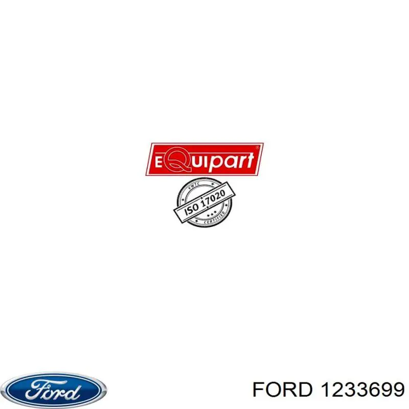 Кронштейн підсилювача переднього бампера на Ford Focus (DAW, DBW)