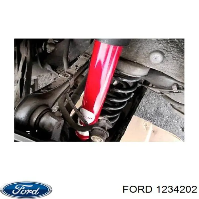 Амортизатор передній, правий 1234202 Ford