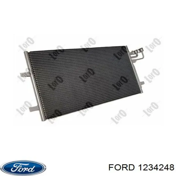 Конденсатор кондиціонера Ford 1234248 ціна, від 55.22 USD
