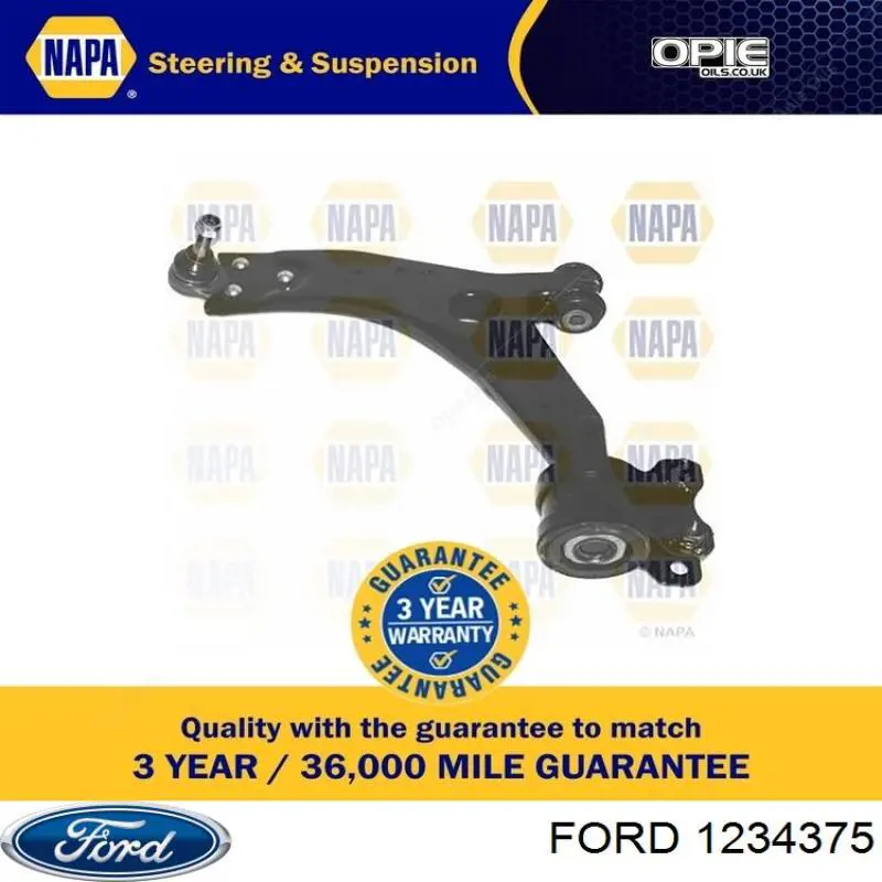 Купити 1234375 Ford Лівий важіль передній нижній підвіски