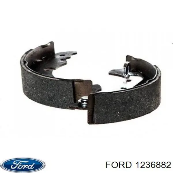Колодки гальмові задні, барабанні 1236882 Ford
