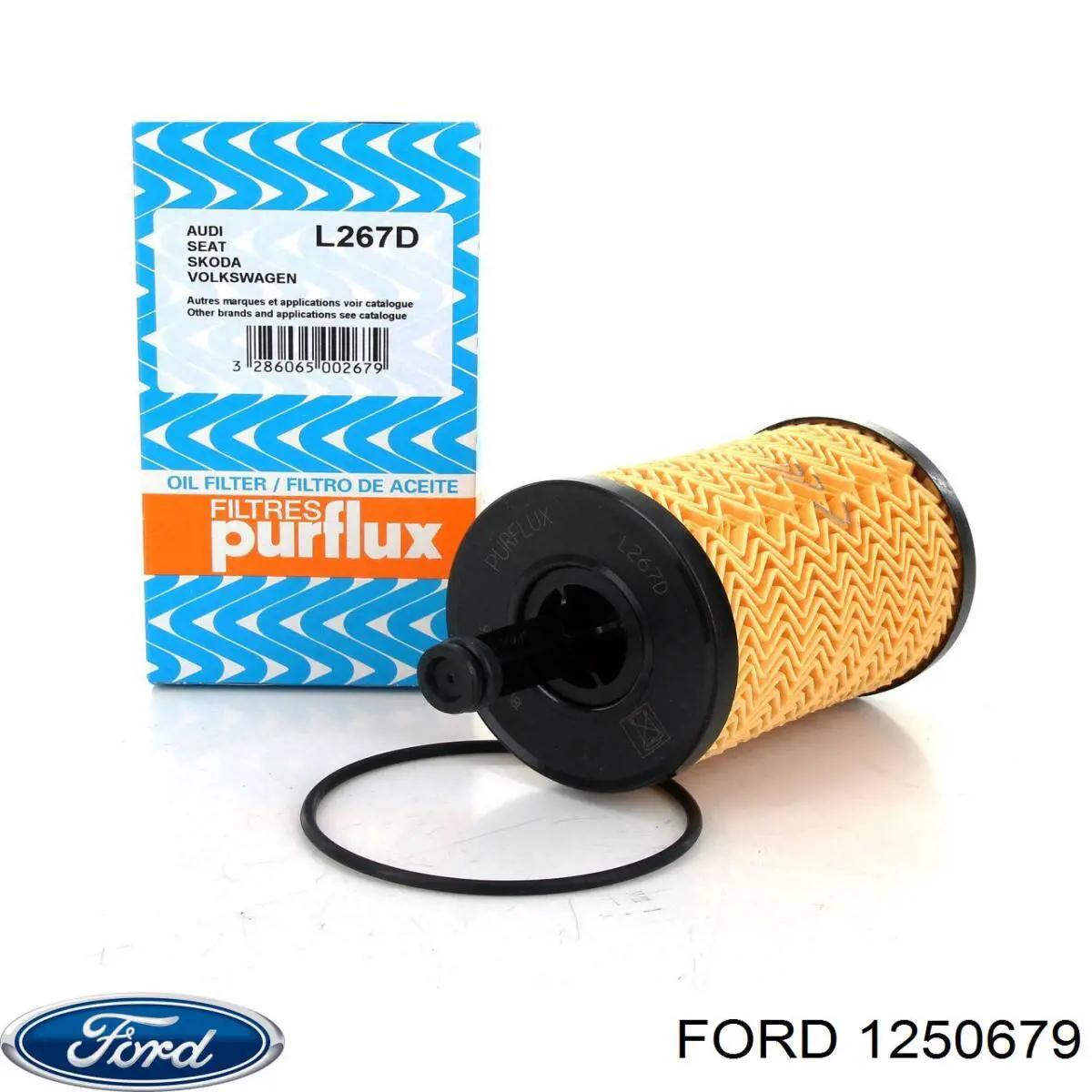 Купити 1250679 Ford Фільтр очищення масла відцентровий