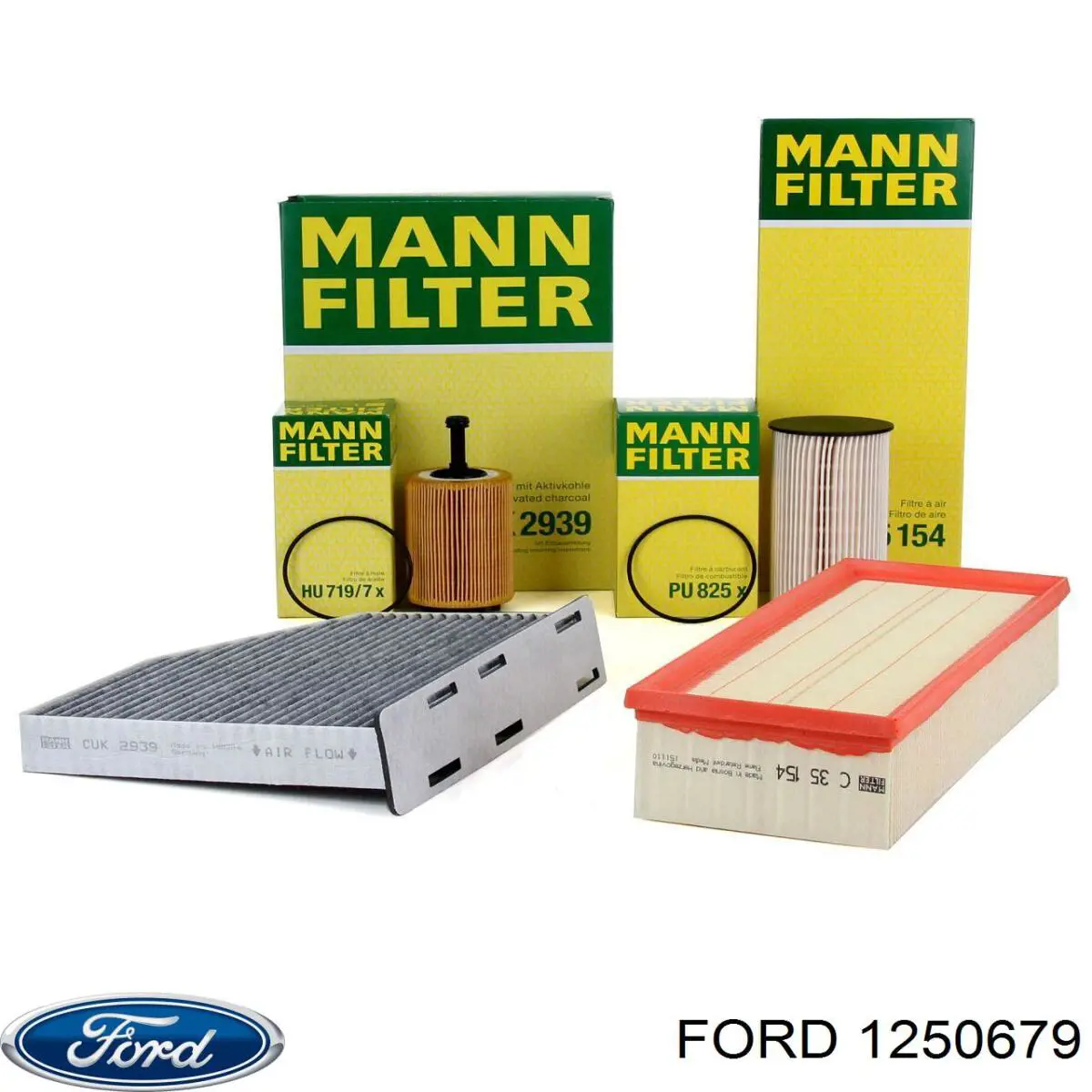 Масляний фільтр 1250679 Ford