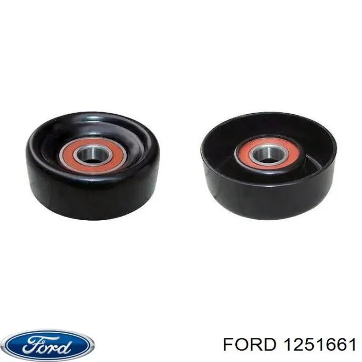 1251661 Ford Натяжна планка поліклинового ременя