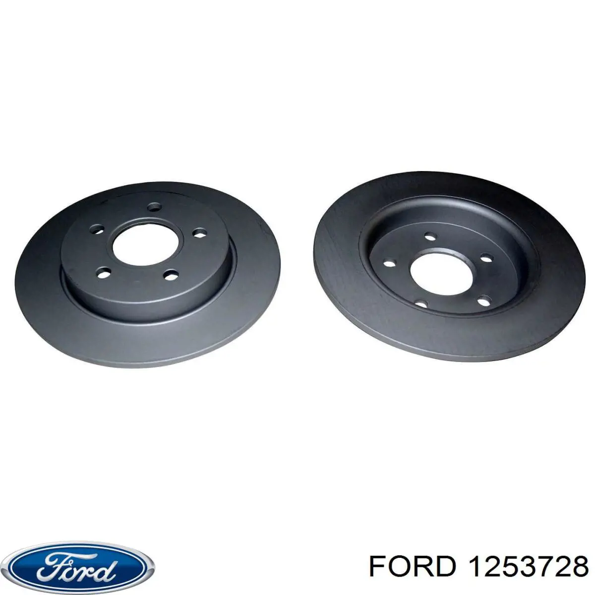 Диск гальмівний задній Ford 1253728