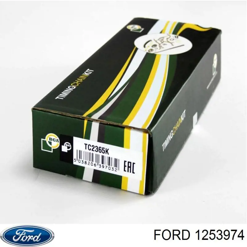 Заспокоювач ланцюга ГРМ, лівий Ford 1253974