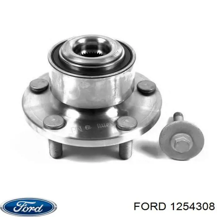 Передня маточина 1254308 Ford