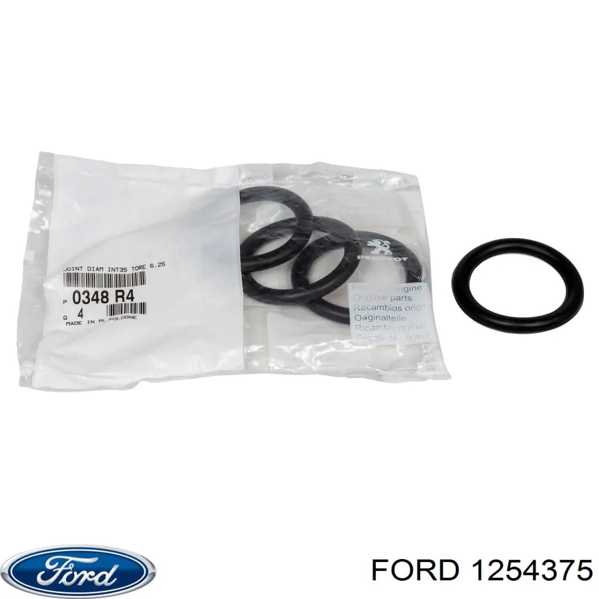 Купити 1254375 Ford Прокладка впускного колектора