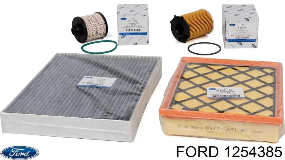 Купити 1254385 Ford Фільтр очищення масла відцентровий