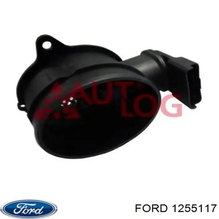 1255117 Ford датчик потоку (витрати повітря, витратомір MAF - (Mass Airflow))