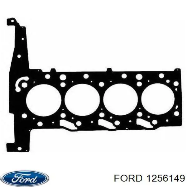 1256149 Ford прокладка головки блока циліндрів (гбц)