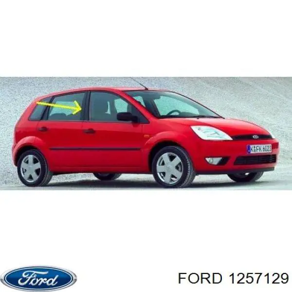 Купити 1201195 Ford Накладка задньої двері, правої, вертикальна