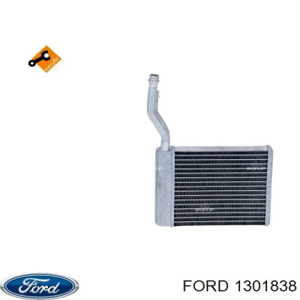 Радіатор пічки (обігрівача) Ford 1301838 ціна, від 48.42 USD
