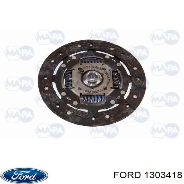 1303418 Ford комплект зчеплення (3 частини)