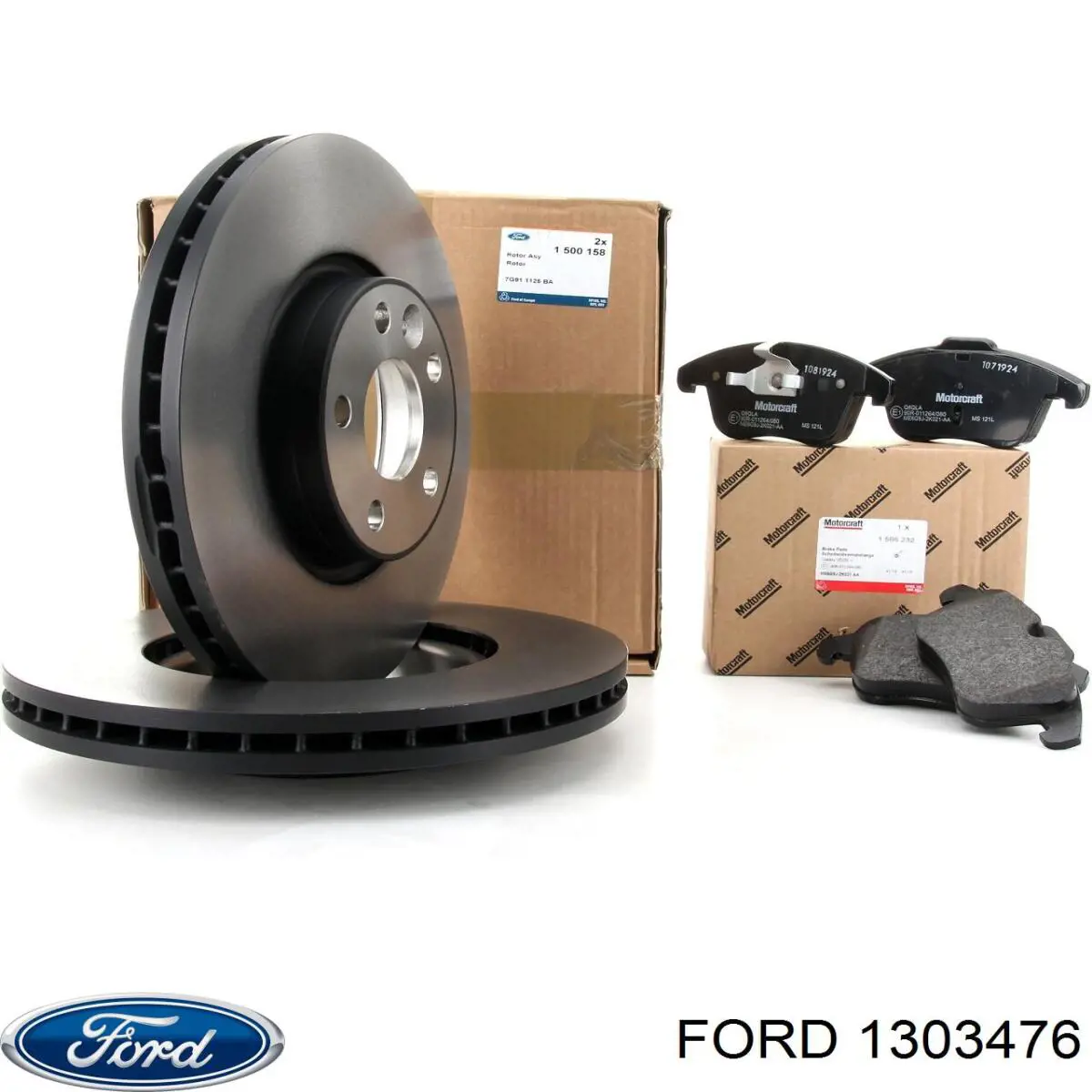 Фільтр масляний Ford 1303476
