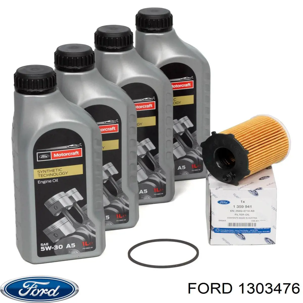 Купити 1303476 Ford Фільтр очищення масла відцентровий