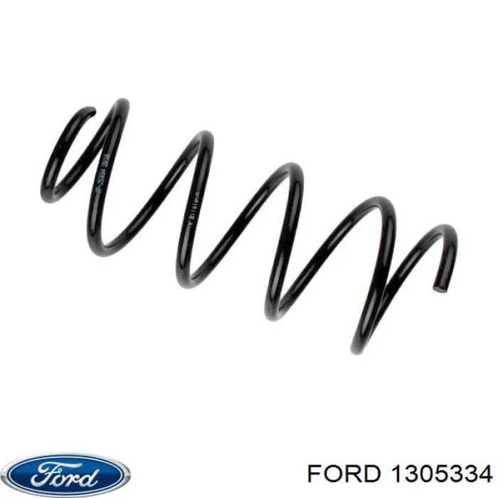 1305334 Ford Пружина амортизатора передняя