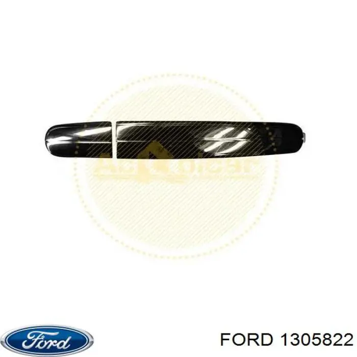 Ручка передньої двері зовнішня ліва Ford Focus 2 (DA) (Форд Фокус)