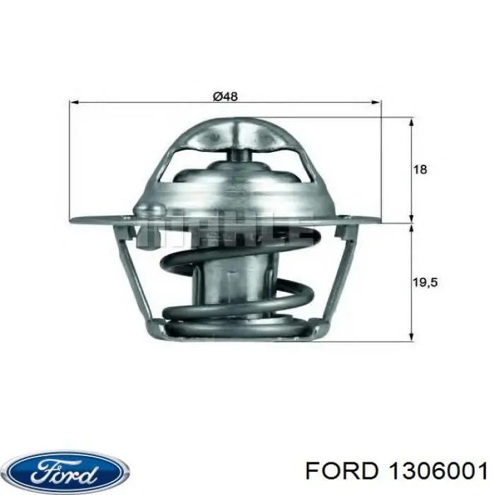 1306001 Ford термостат