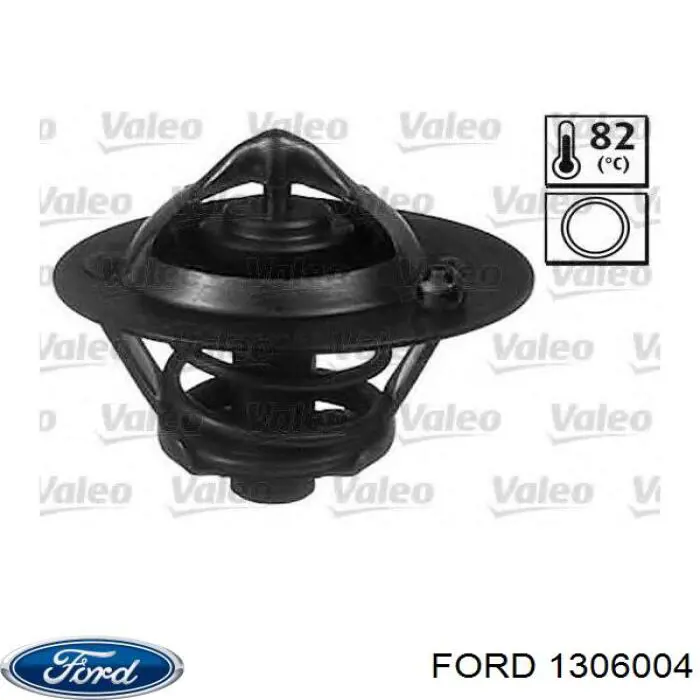 Автомобільний термостат Ford 1306004 ціна, від 9.79 USD