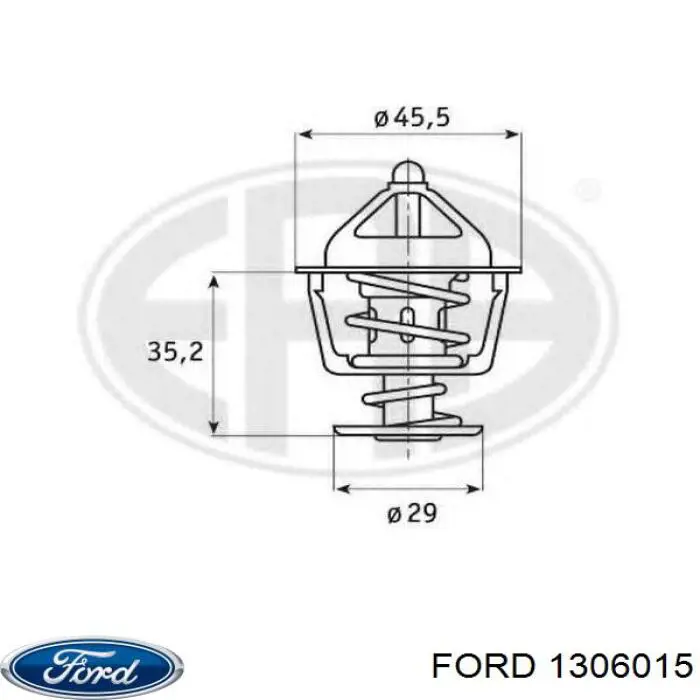 1306015 Ford насос гідропідсилювача керма (гпк)