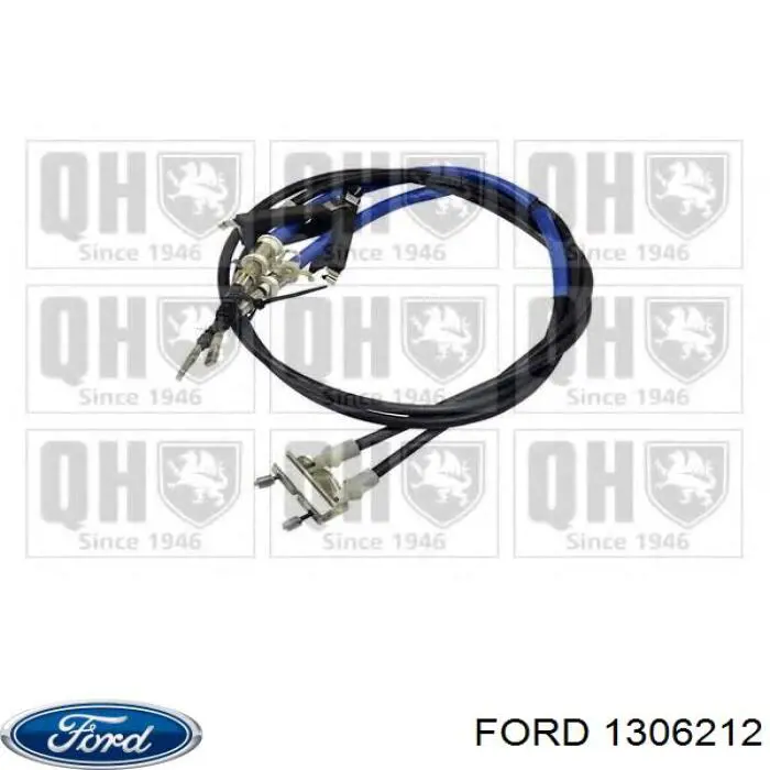Трос ручного гальма задній, правий/лівий Ford 1306212 ціна, від 24.74 USD
