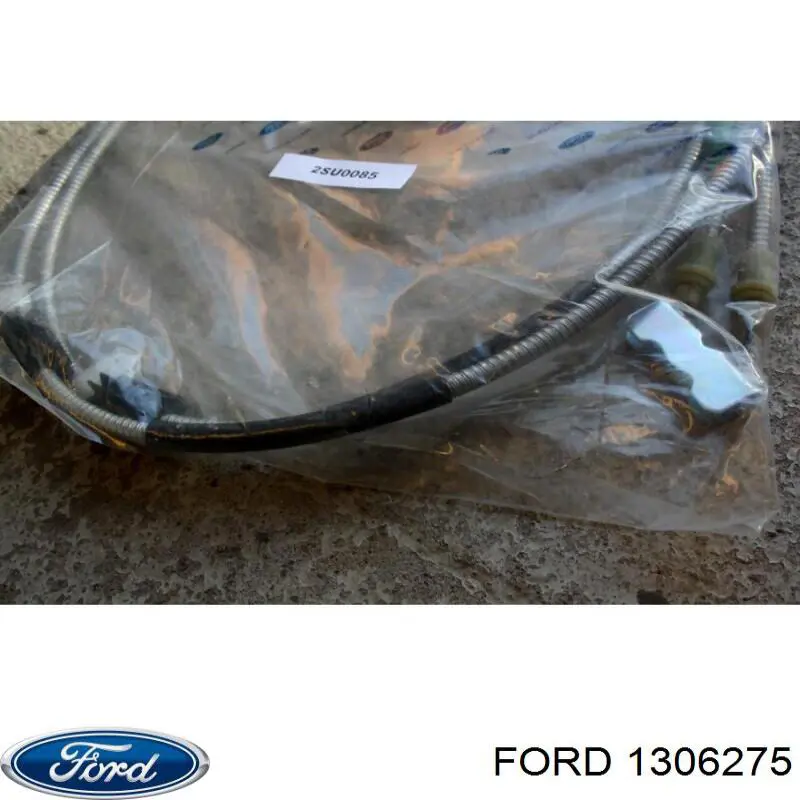 1306275 Ford трос ручного гальма задній, правий/лівий