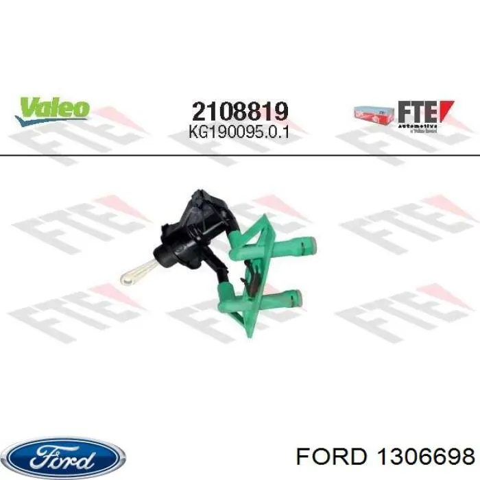 Циліндр зчеплення Ford 1306698