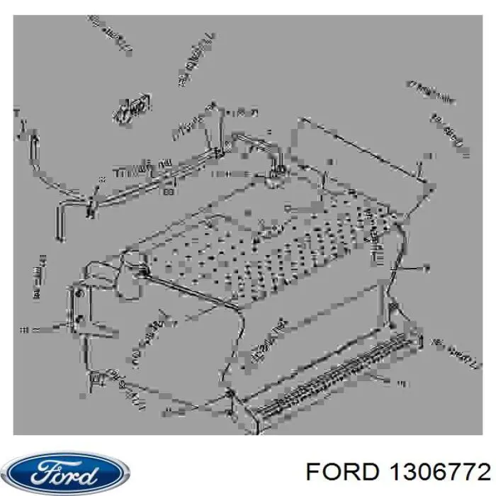 1306772 Ford Підвіска задня