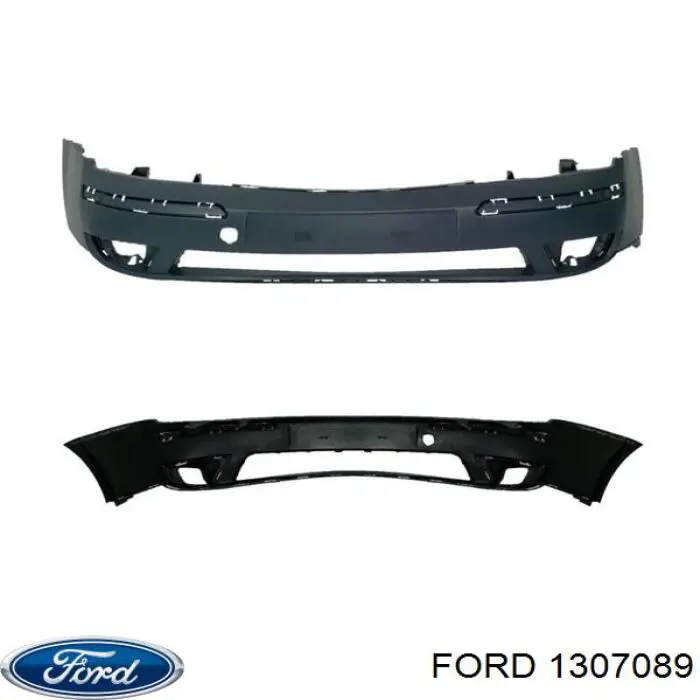 1307089 Ford Бампер передній в зборі