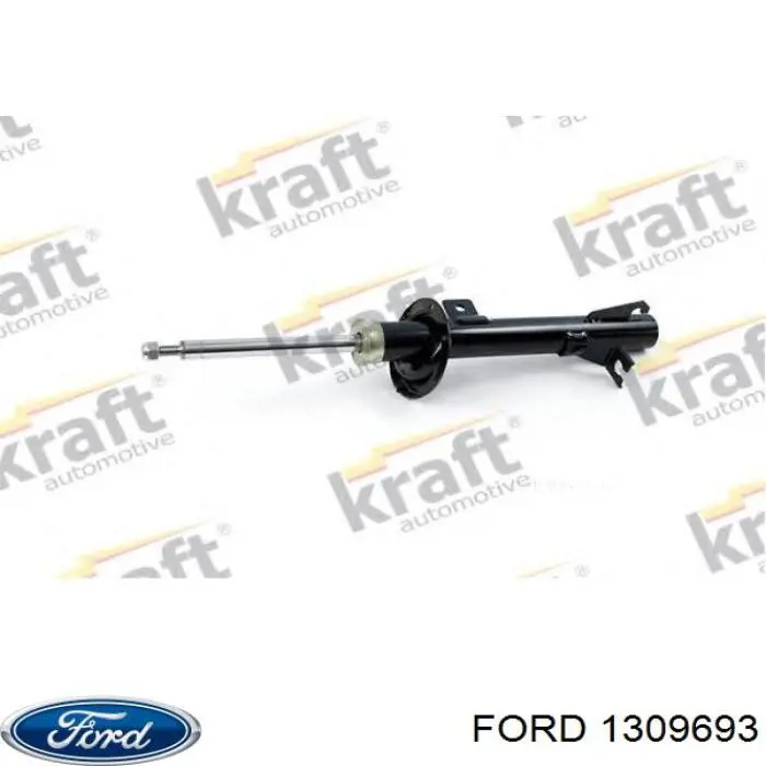 Амортизатор передній, правий Ford 1309693 ціна, від 47.75 USD