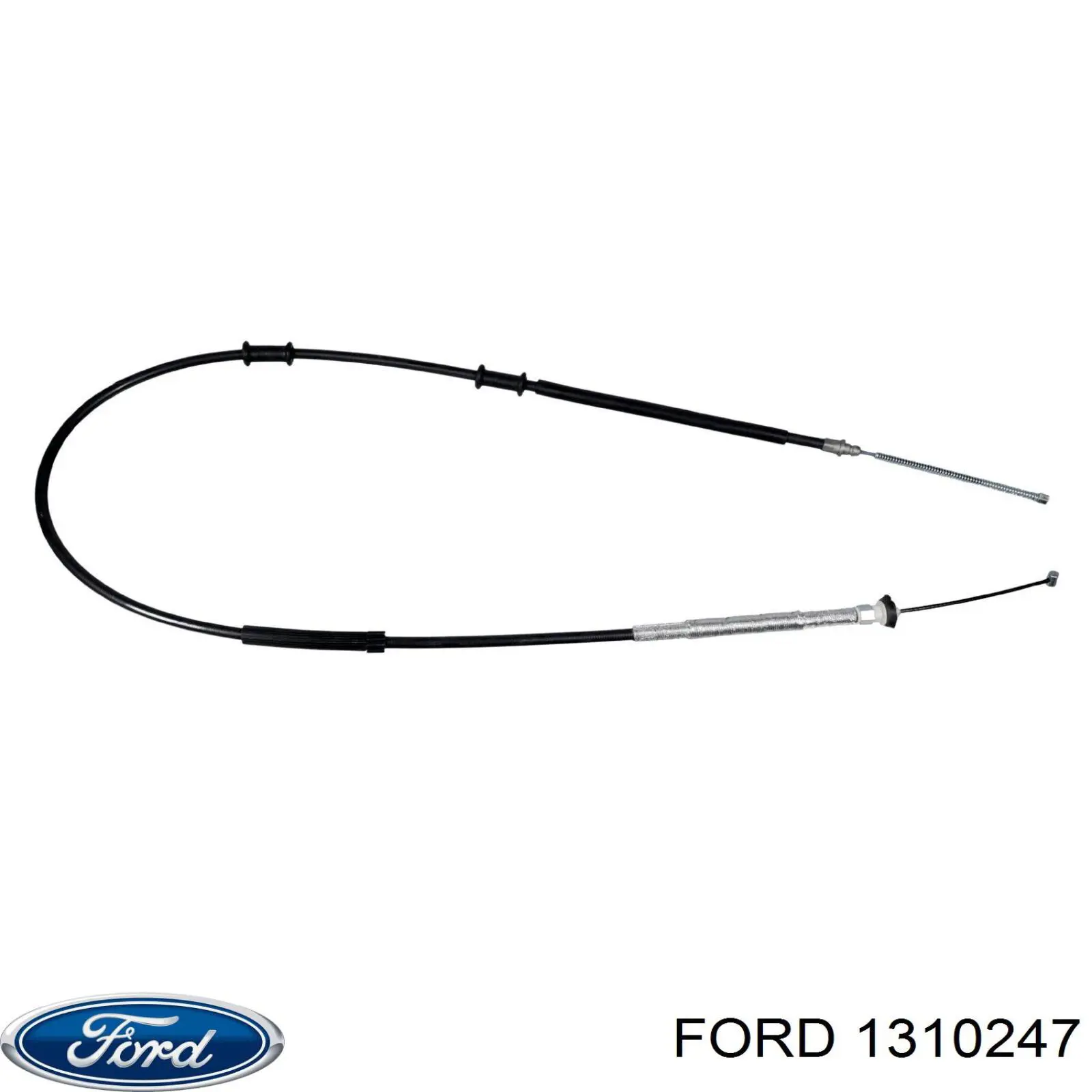1302360 Ford замок кришки багажника/задньої 3/5-ї двері, задній