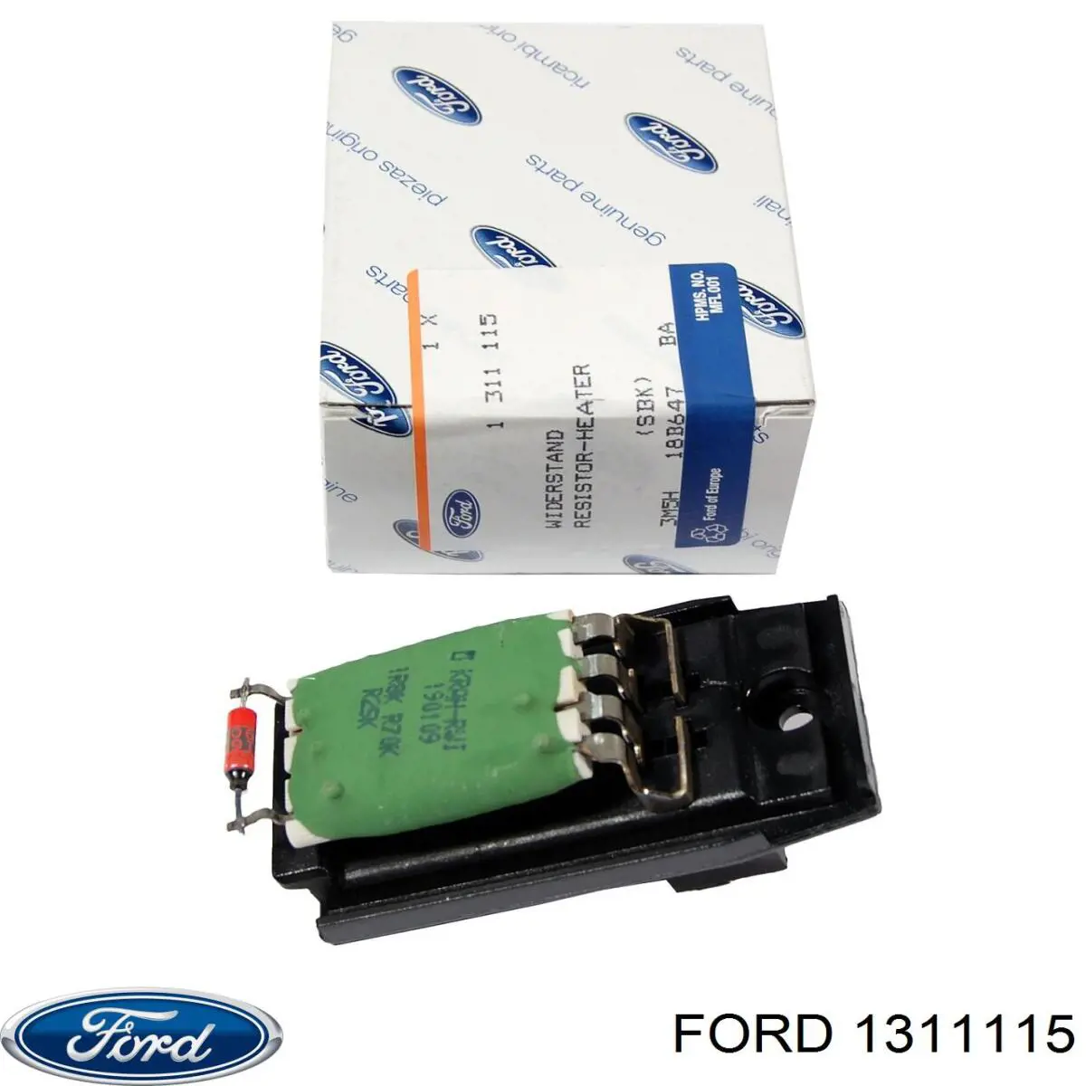 Резистор обігрівача Ford 1311115 ціна, від 7.41 USD