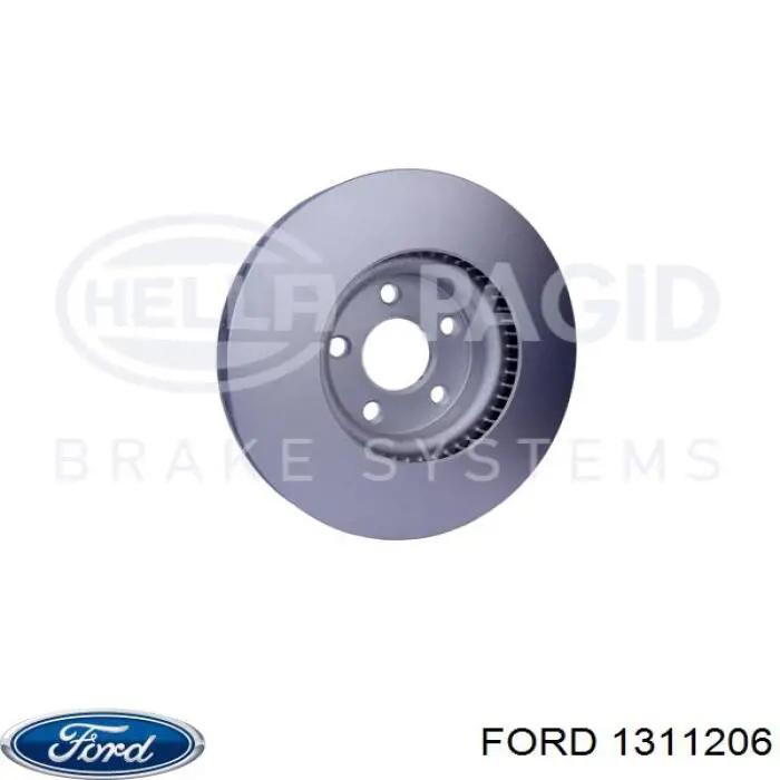 1385910 Ford шланг кондиціонера, від радіатора до осушувачу
