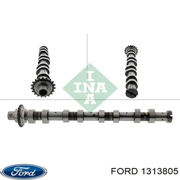 Купити 1313805 Ford Розподільний вал двигуна випускний