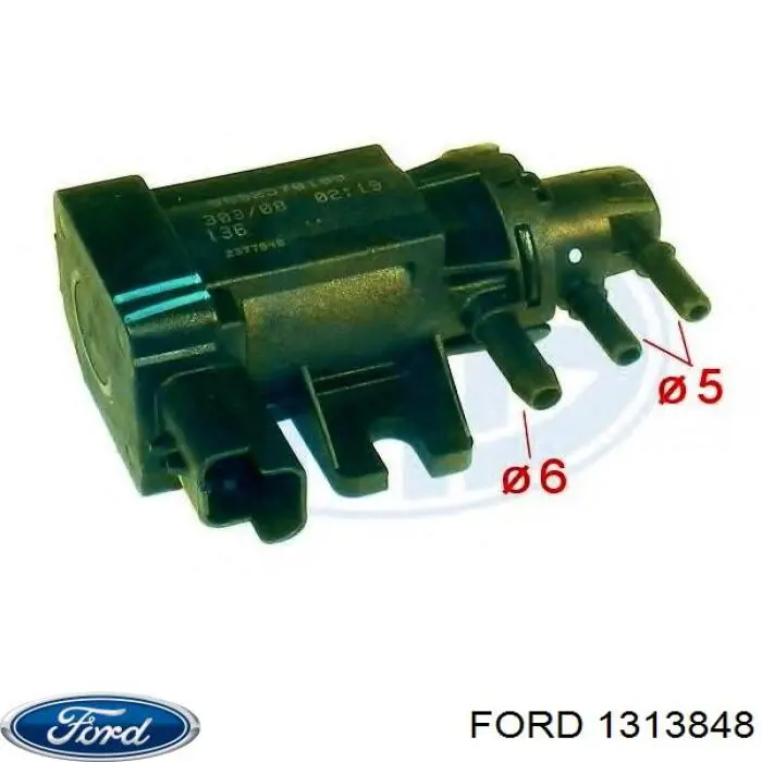 1313848 Ford перетворювач тиску (соленоїд наддуву/EGR)