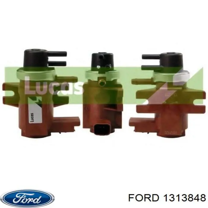 Клапан перетворювач тиску наддуву (соленоїд) Ford 1313848 ціна, від 41.15 USD