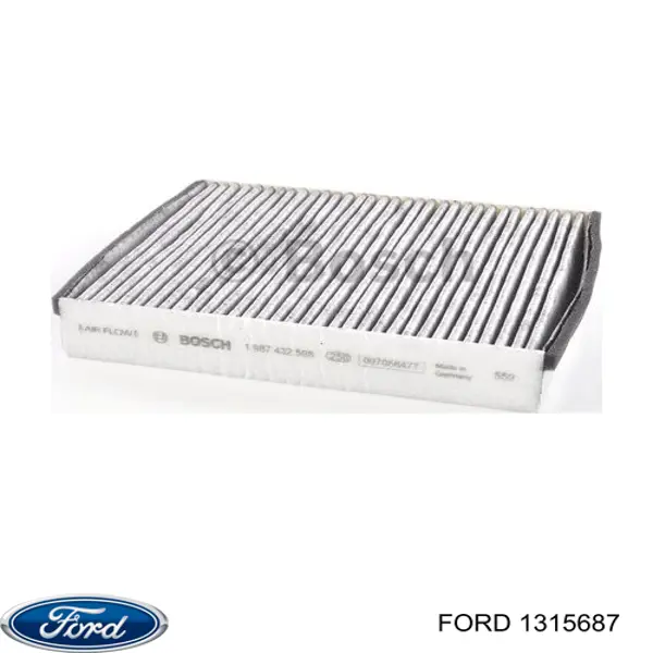 Купити 1315687 Ford Фільтр салону вугільний