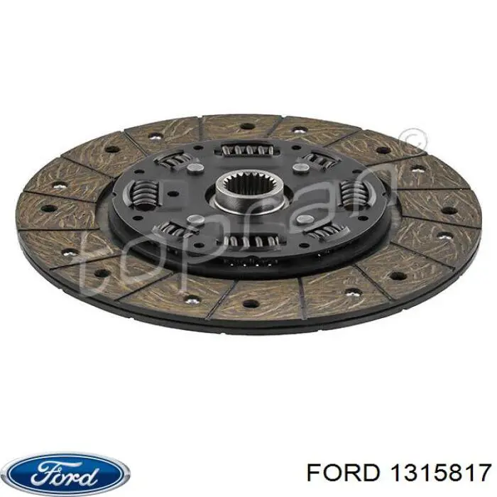 Купити 1315817 Ford Диск зчеплення