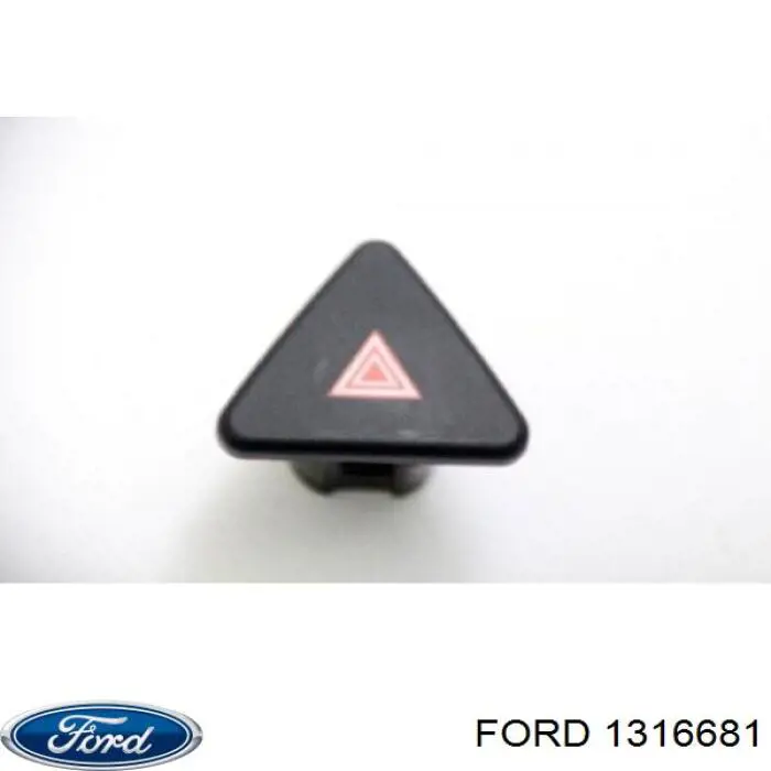 Купити 1316681 Ford Кнопка включення аварійного сигналу