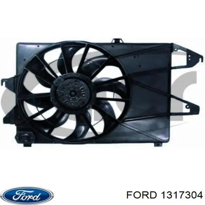 1317304 Ford Електровентилятор радіатора