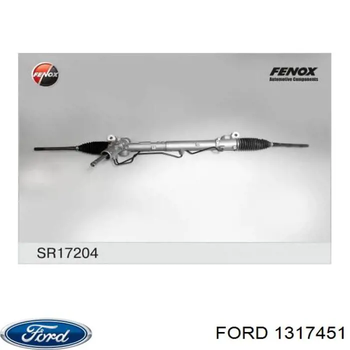 Рейка рульова 1317451 Ford