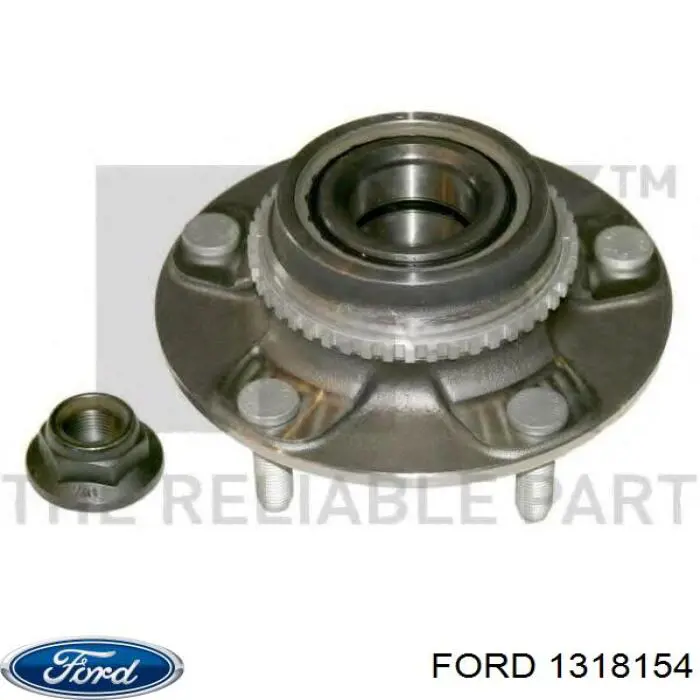 1318154 Ford Маточина задня