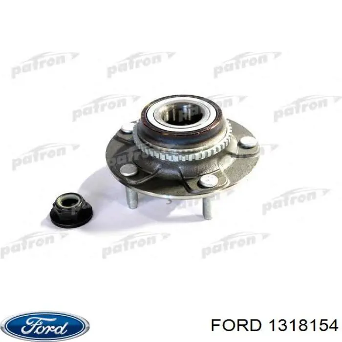 Купити 1318154 Ford Підшипник ступиці колеса
