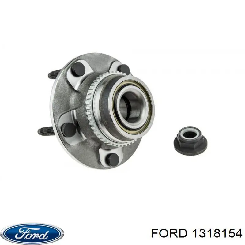 Задня маточина 1318154 Ford