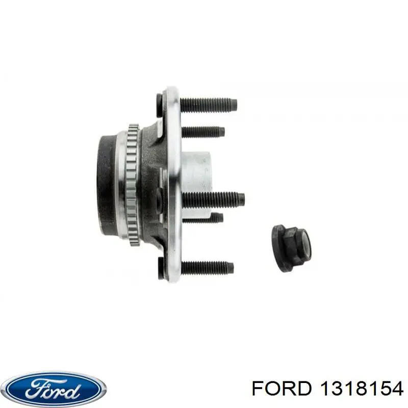 1318154 Ford Маточина задня