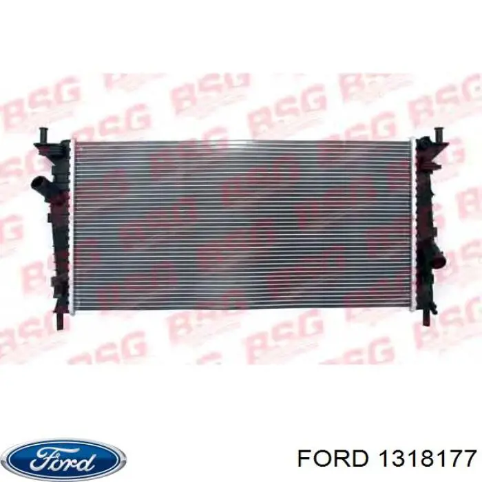 Купити 1318177 Ford Радіатор двигуна