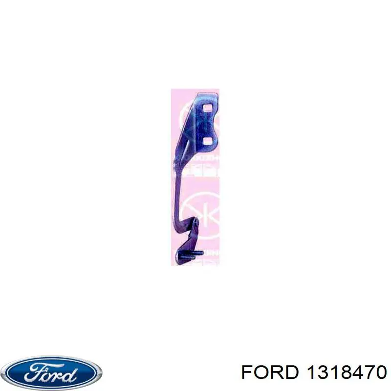 1318470 Ford петля капота, ліва