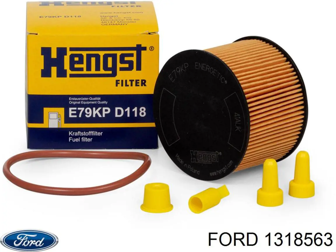 Фільтр тонкого очищення палива Ford 1318563 ціна, від 9.85 USD