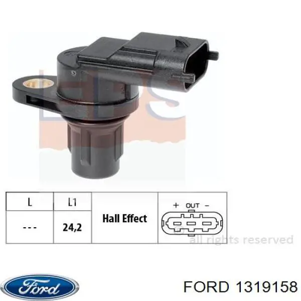 1319158 Ford Датчик розподільного вала